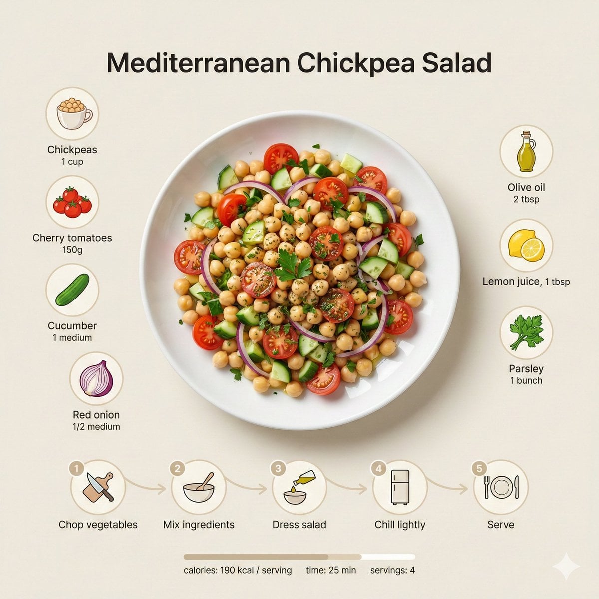 Photography AI image prompt preview: Minimalist modern recipe infographic (image 2)