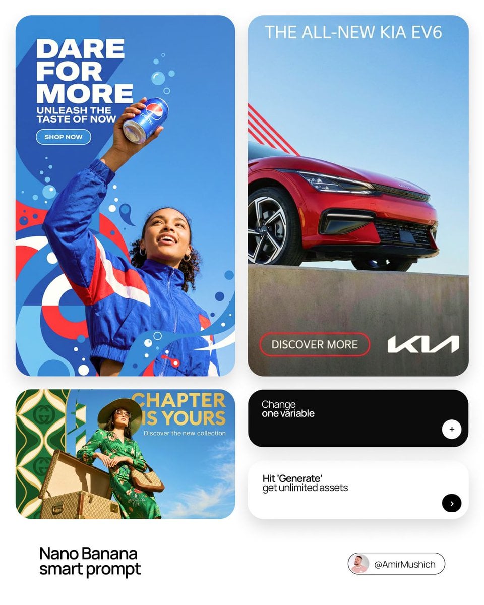 Photography AI image prompt preview: [BRAND NAME] | [HEADLINE] | [SUB-TEXT] | [CTA]