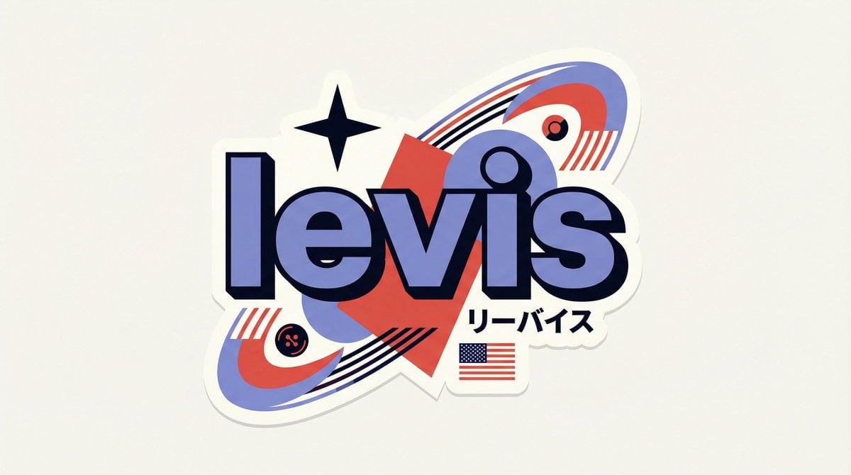 Illustration AI image prompt preview: [BRAND NAME] Act as a Senior Vector Graphic Designer specializing in Y2K Japanese streetwear badge design (image 2)